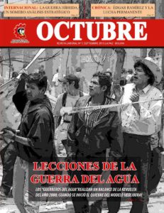 REVISTA OCTUBRE Nº 1 Lecciones de la Guerra del Agua (Ministerio Trabajo Bol)