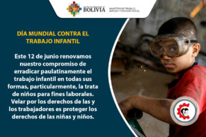 DÍA MUNDIAL CONTRA EL TRABAJO INFANTIL