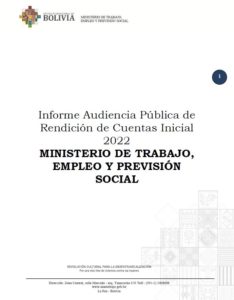 INFORME AUDIENCIA PÚBLICA DE RENDICIÓN DE CUENTAS INICIAL 2022