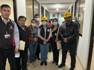 LA MINISTRA VERÓNICA NAVIA CELEBRA EL DÍA DE LAS Y LOS TRABAJADORES DE LA CONSTRUCCIÓN