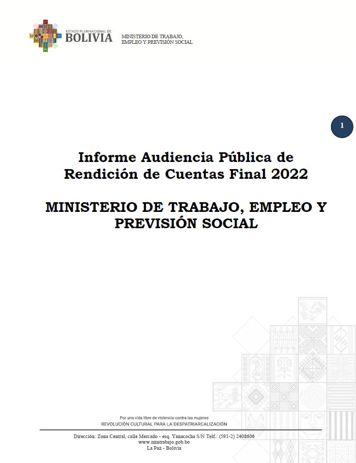 INFORME AUDIENCIA PÚBLICA DE RENDICIÓN DE CUENTAS FINAL 2022